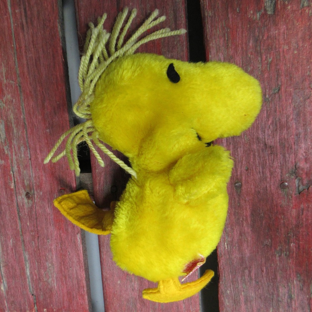 Vintage Woodstock Peanuts Plush Stuffed Animal Toy United Feature Syndicate